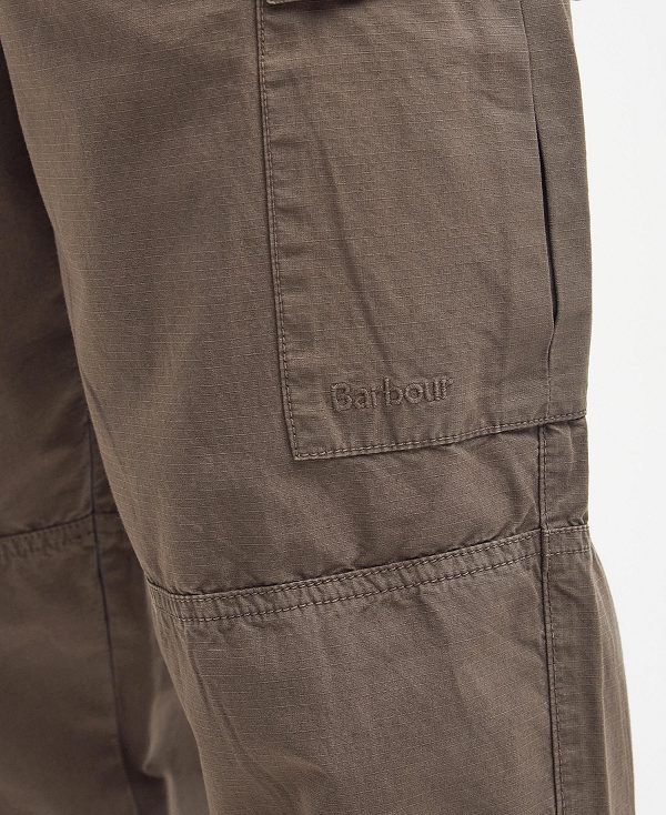 Barbour Essential Ripstop Cargo Trousers Χακί | BABO88766