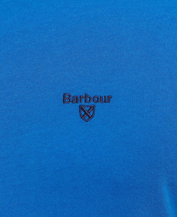 Barbour Essential Sports T-shirt μπλε | BABO88270