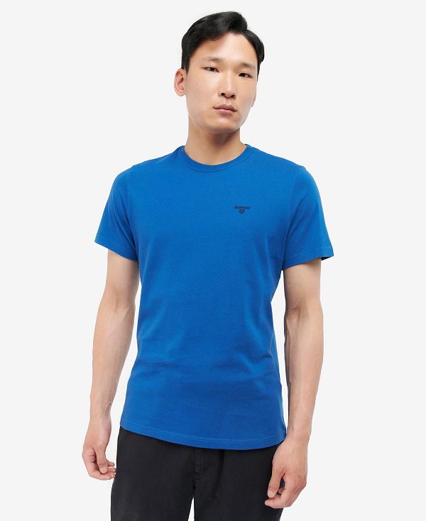 Barbour Essential Sports T-shirt μπλε | BABO88270