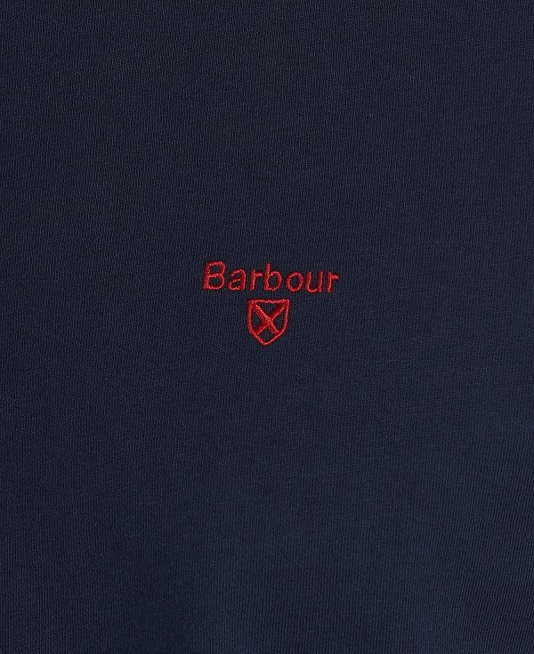 Barbour Essential Sports T-shirt μπλε | BABO88288