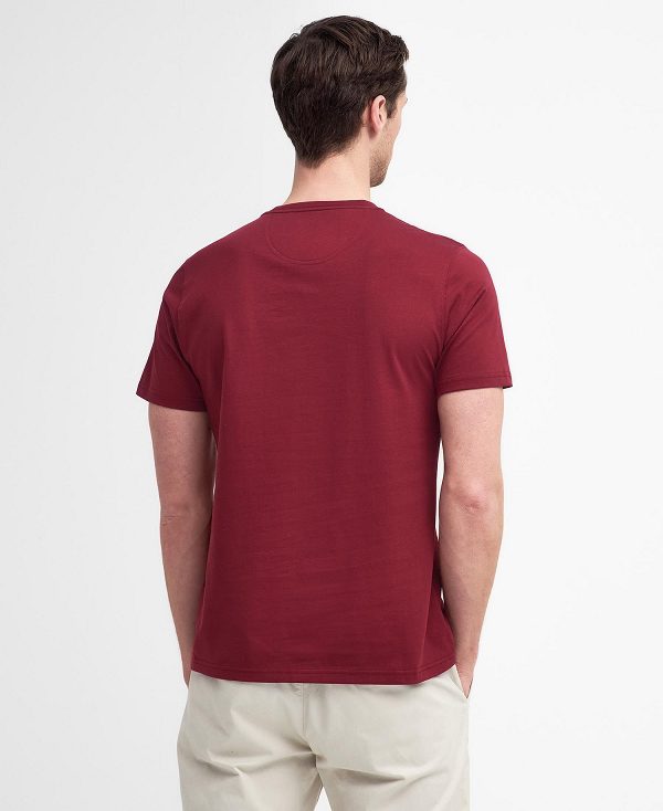 Barbour Essential Sports T-shirt κοκκινα | BABO88403