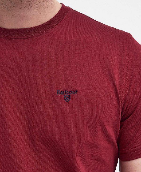 Barbour Essential Sports T-shirt κοκκινα | BABO88403