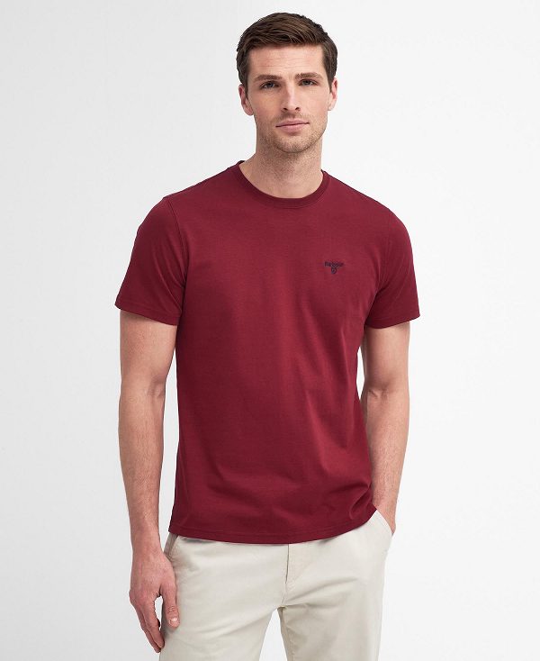 Barbour Essential Sports T-shirt κοκκινα | BABO88403