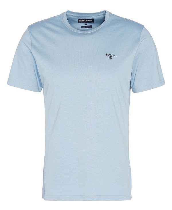 Barbour Essential Sports T-shirt μπλε | BABO88407