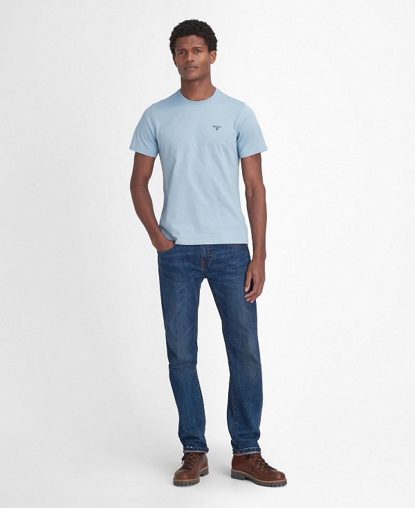 Barbour Essential Sports T-shirt μπλε | BABO88407