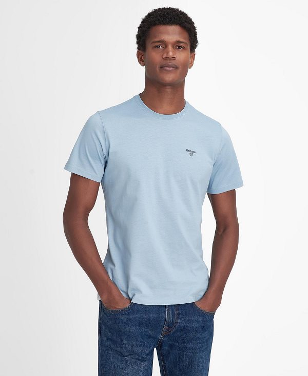 Barbour Essential Sports T-shirt μπλε | BABO88407
