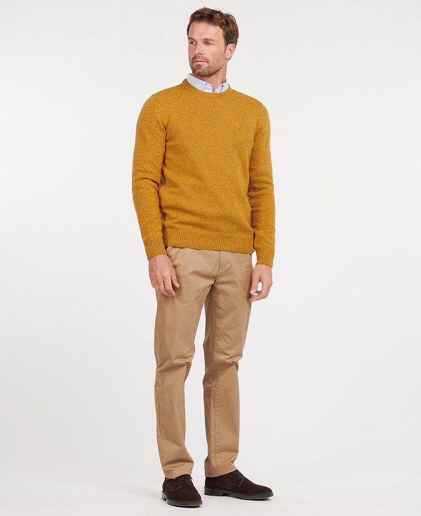 Barbour Essential Tisbury Crew-neck Sweatshirt χαλκός | BABO88520