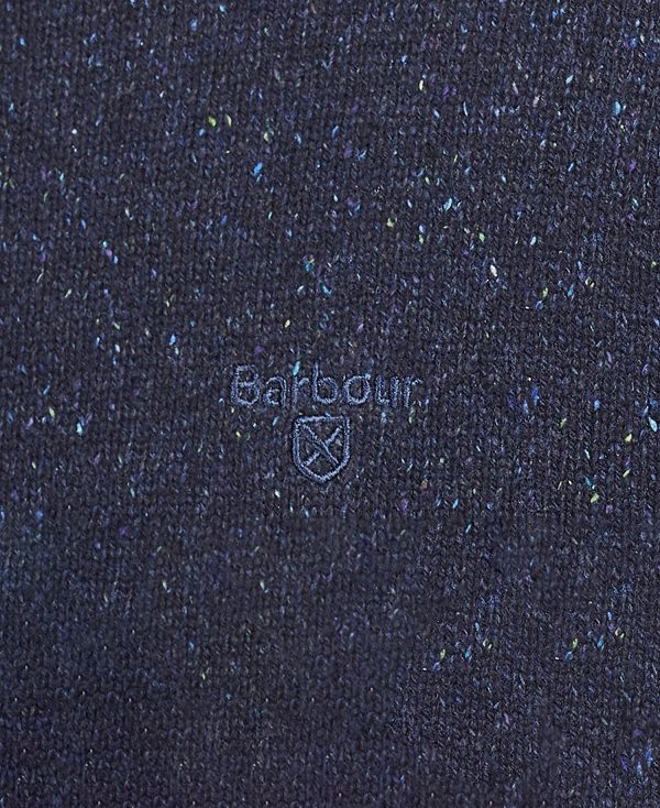 Barbour Essential Tisbury Crew-neck Sweatshirt σκουρο μπλε | BABO88567