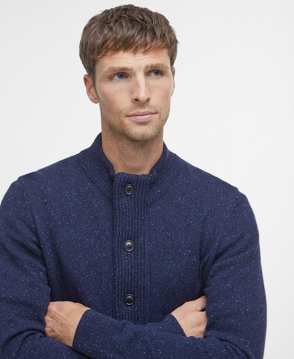 Barbour Essential Tisbury Sweatshirt σκουρο μπλε | BABO88566