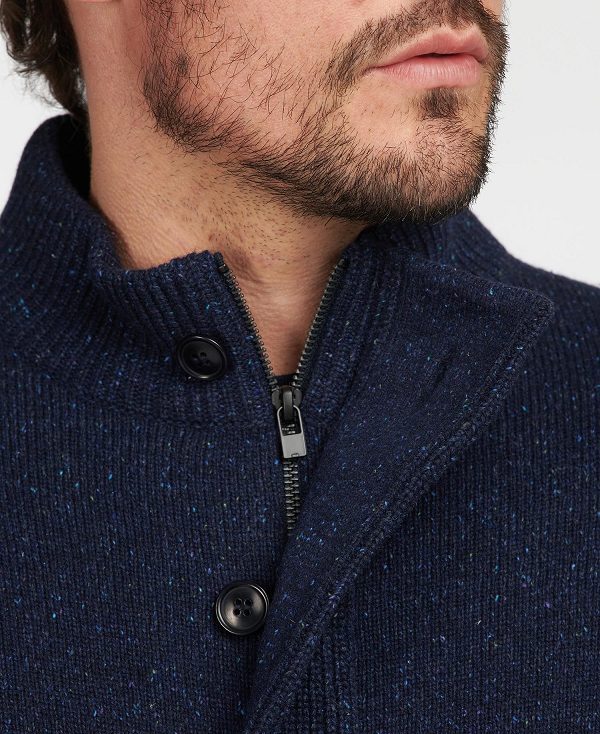 Barbour Essential Tisbury Sweatshirt σκουρο μπλε | BABO88566