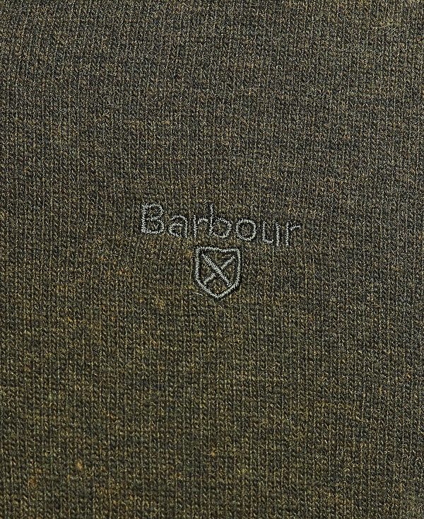 Barbour Essential V-neck Sweatshirt πρασινο | BABO88507