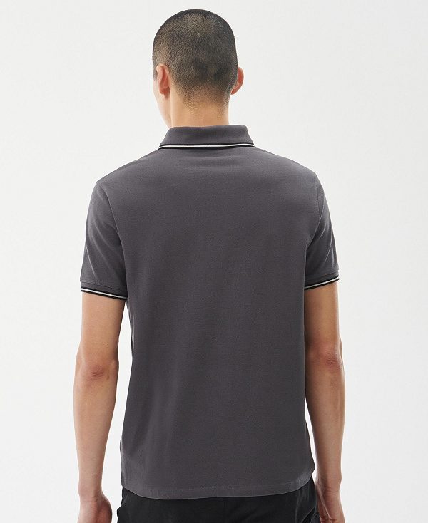 Barbour Event Multi Tipped Polo βαθυ γκρι | BABO88046
