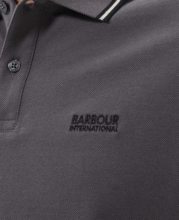 Barbour Event Multi Tipped Polo βαθυ γκρι | BABO88046