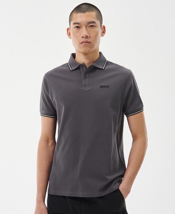 Barbour Event Multi Tipped Polo βαθυ γκρι | BABO88046