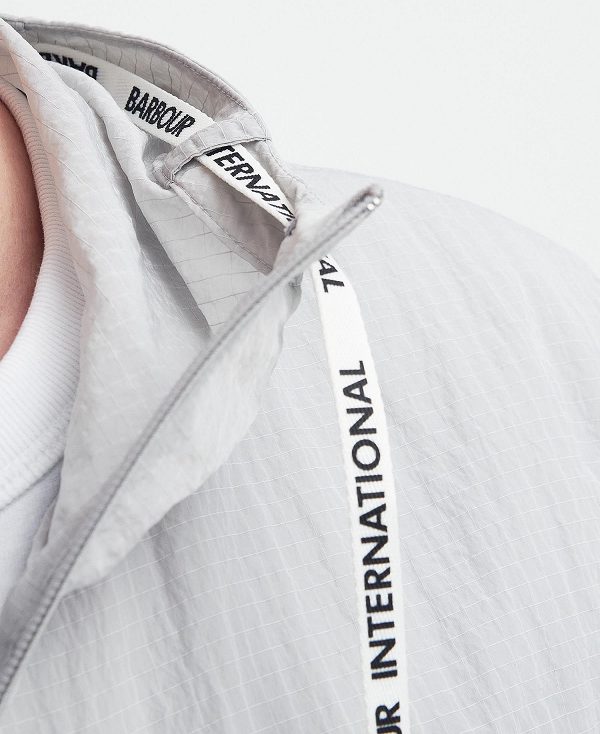 Barbour Exchange Hooded Jacket γκρι | BABO88462