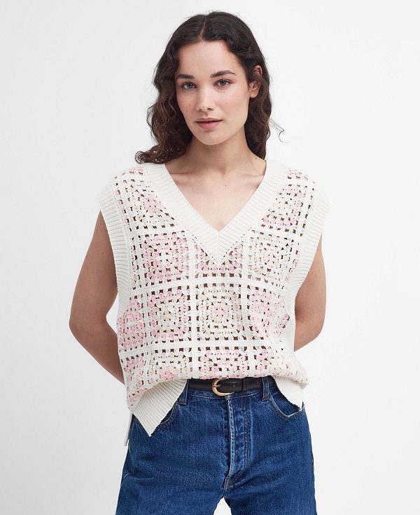 Barbour Falmouth V-neck Sweater Vest Πολύχρωμο | BABO89693