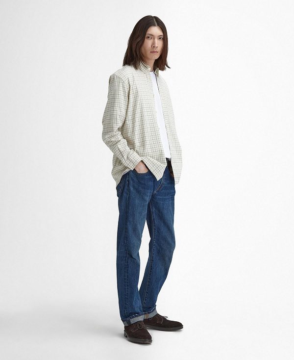 Barbour Farrar Oversized Long Sleeved Shirt μπλε | BABO87925