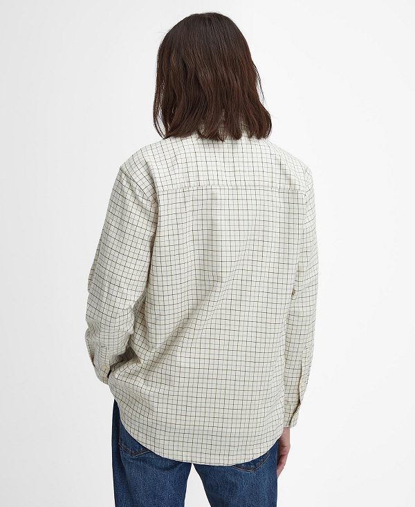 Barbour Farrar Oversized Long Sleeved Shirt μπλε | BABO87925