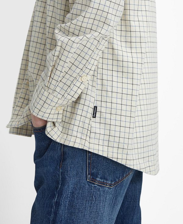 Barbour Farrar Oversized Long Sleeved Shirt μπλε | BABO87925