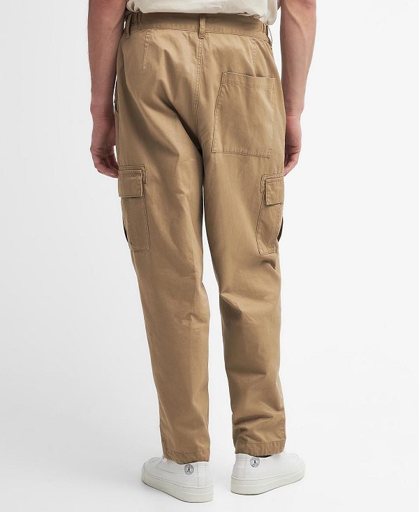 Barbour Faulkner Tapered Cargo Trousers καφε | BABO88791