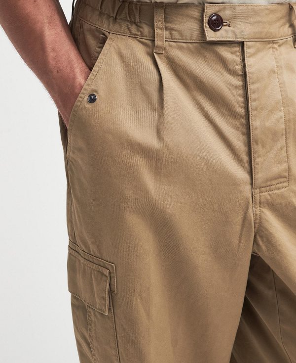 Barbour Faulkner Tapered Cargo Trousers καφε | BABO88791