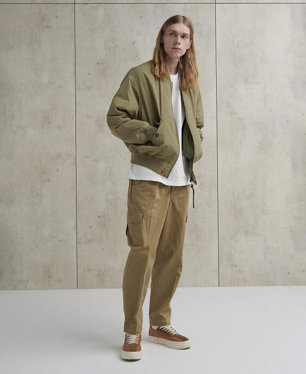 Barbour Faulkner Tapered Cargo Trousers καφε | BABO88791