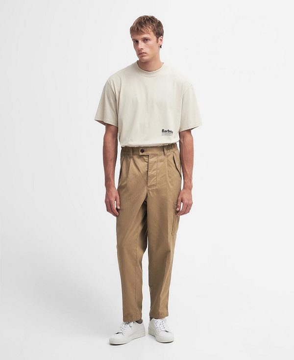 Barbour Faulkner Tapered Cargo Trousers καφε | BABO88791