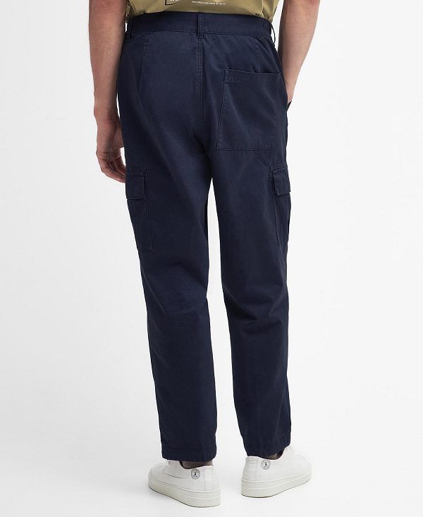 Barbour Faulkner Tapered Cargo Trousers σκουρο μπλε | BABO88793