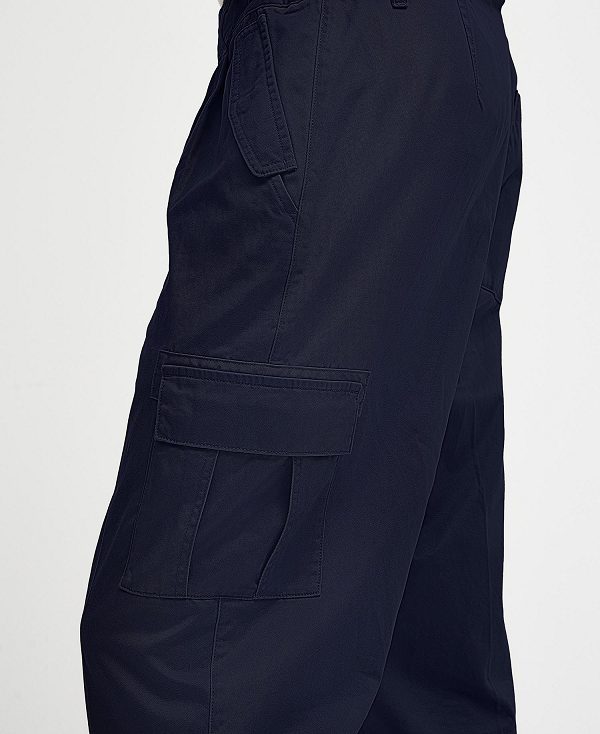 Barbour Faulkner Tapered Cargo Trousers σκουρο μπλε | BABO88793