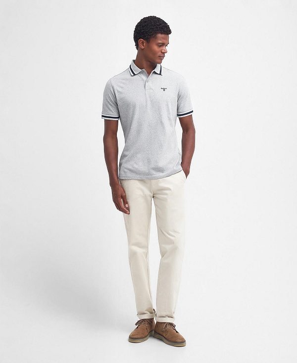 Barbour Featherstone Polo Shirt γκρι | BABO88079