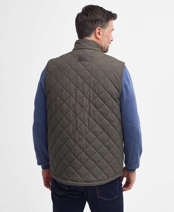 Barbour Fernwood Gilet σκούρο Ελιά | BABO87551