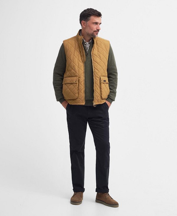 Barbour Fernwood Quilted Gilet καφε | BABO87554