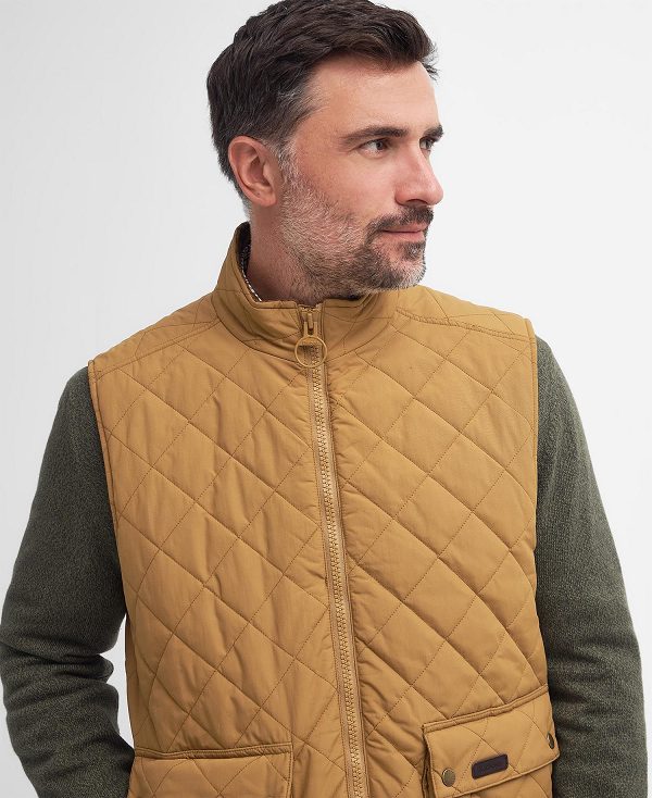 Barbour Fernwood Quilted Gilet καφε | BABO87554