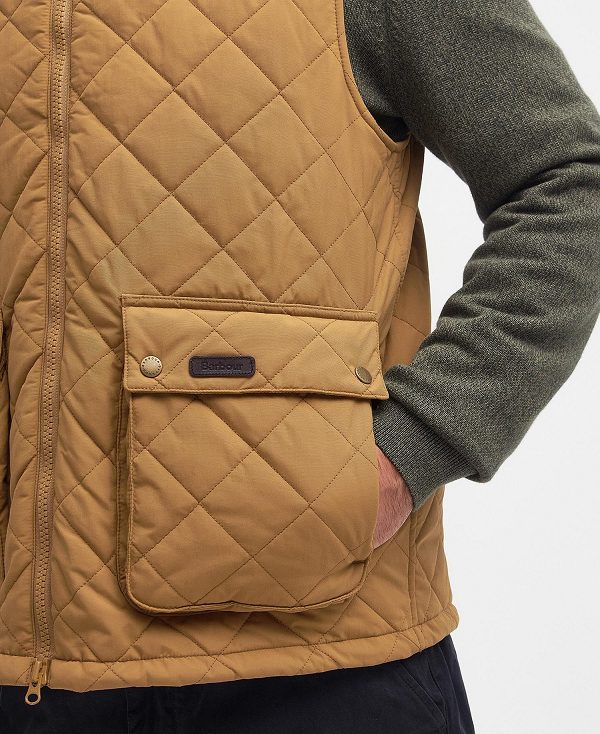 Barbour Fernwood Quilted Gilet καφε | BABO87554