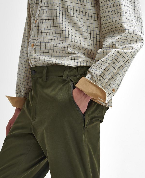 Barbour Field Regular Long-sleeved Shirt μπλε | BABO87939