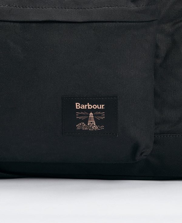 Barbour Field Waxed Holdall μαυρα | BABO88927