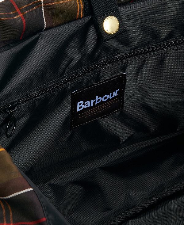 Barbour Field Waxed Holdall μαυρα | BABO88927