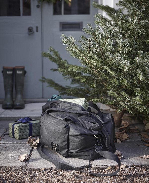 Barbour Field Waxed Holdall μαυρα | BABO88927