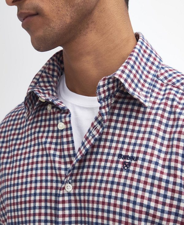 Barbour Finkle Tailored Long-sleeved Shirt Πολύχρωμο | BABO87869