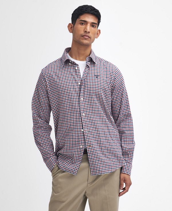 Barbour Finkle Tailored Long-sleeved Shirt Πολύχρωμο | BABO87869