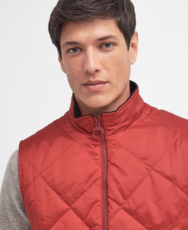 Barbour Finn Gilet σκούρο κοκκινα | BABO87577