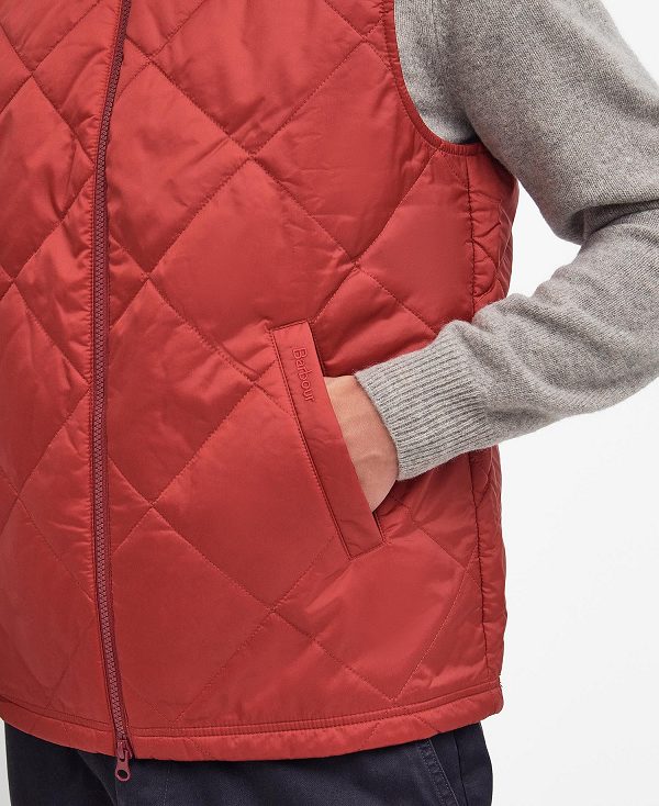 Barbour Finn Gilet σκούρο κοκκινα | BABO87577
