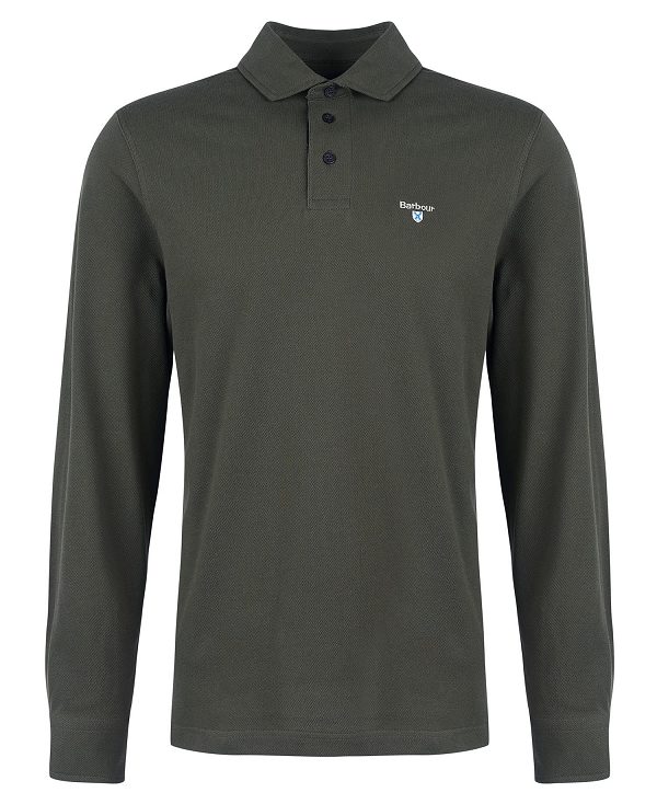Barbour Firbank Polo Shirt πρασινο | BABO88241