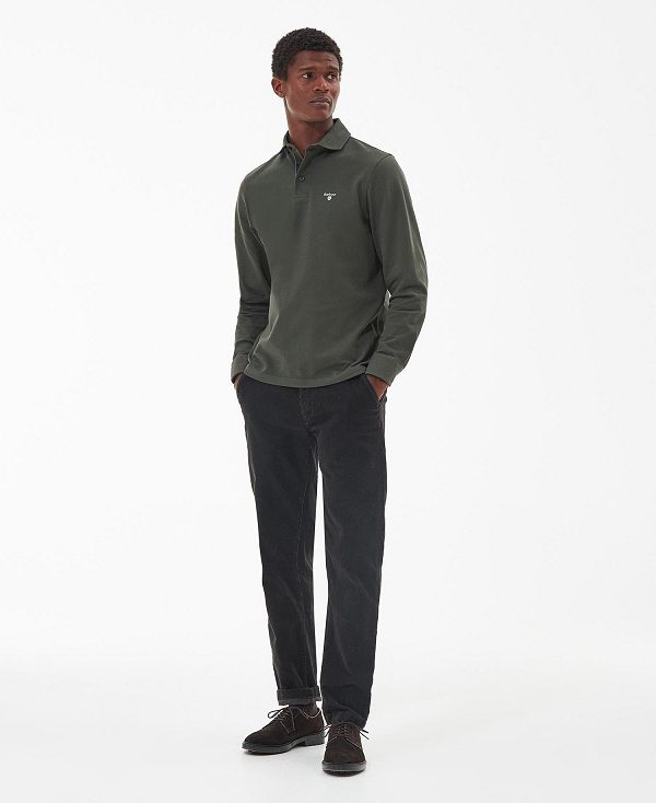 Barbour Firbank Polo Shirt πρασινο | BABO88241