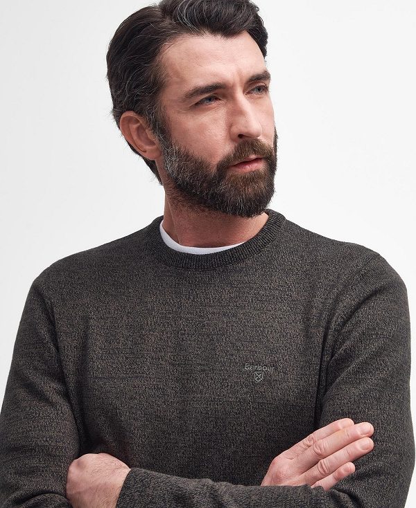 Barbour Firle Crew Neck Sweatshirt βαθυ γκρι | BABO88570