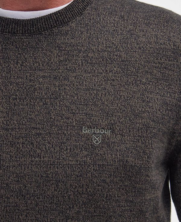 Barbour Firle Crew Neck Sweatshirt βαθυ γκρι | BABO88570