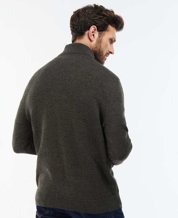 Barbour Firle Half Zip Sweatshirt βαθυ γκρι | BABO88560