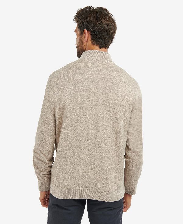 Barbour Firle Half-zip Sweatshirt γκρι | BABO88504