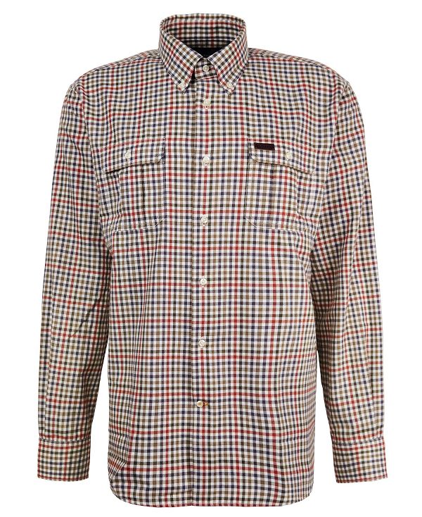 Barbour Foss Regular Fit Shirt πρασινο | BABO87901