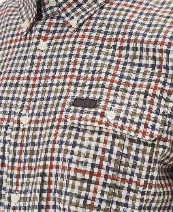 Barbour Foss Regular Fit Shirt πρασινο | BABO87901